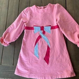 TBBC Eliza’s Bow Appliqué Dress - Hamptons Hot Pink 5